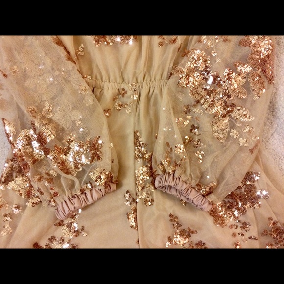 ā¼ļøSOLDā¼ļø For Love and Lemons Sexy Sparkler Rompers - Picture 3 of 5